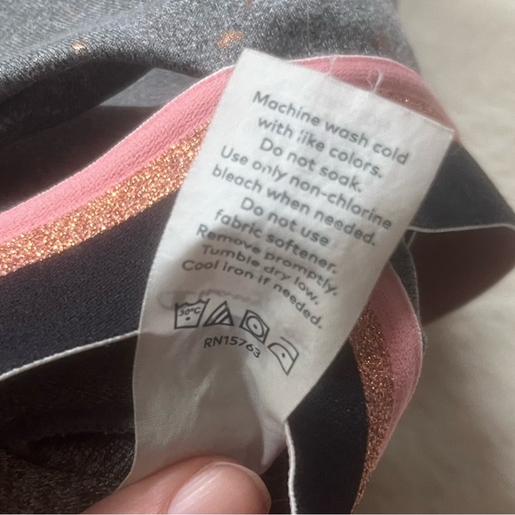 C9 Champion Rose Gold Splatter Mesh Detail Medium Support Sports Bra S - Picture 5 of 6